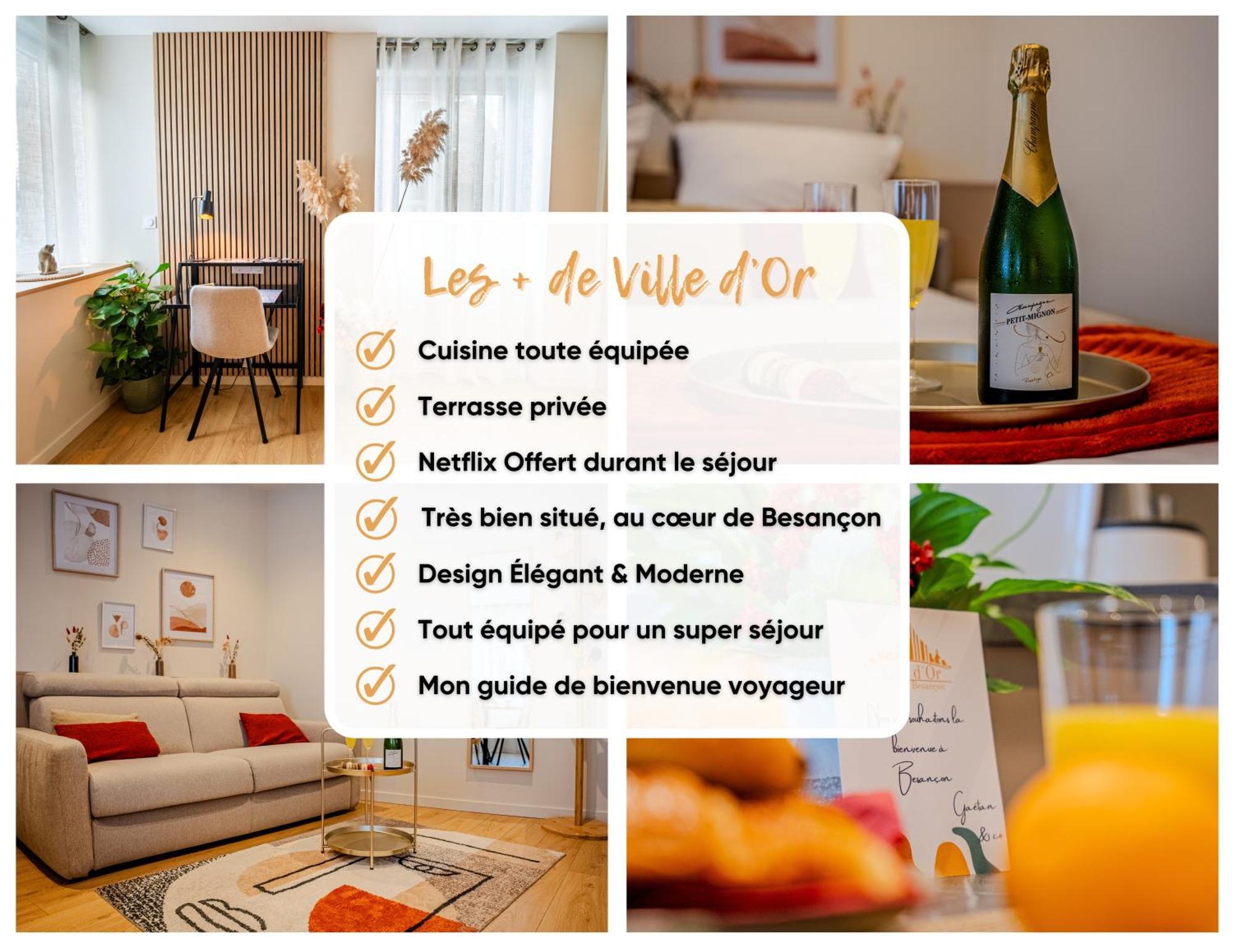 Au Duplex D'Or Centre Historique Apartment Безансон Екстериор снимка
